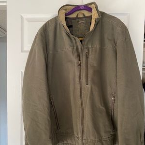 L.L. Bean Insulated Canvas Jacket